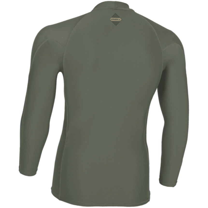 2026 O'Neill Mens Hyperfreak Skins Long Sleeve Rash Vest 5691 - Chimera / Chimera
